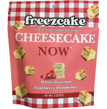freezcake - Freeze-Dried White Chocolate Raspberry Cheesecake Bites 57g